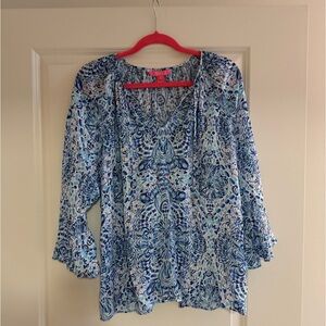 Lilly Pulitzer Tunic Top Size XL